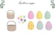 Easter cute bunny clipart, an Animal Illustration by SleptArt (Thumbnail 4 of 8)