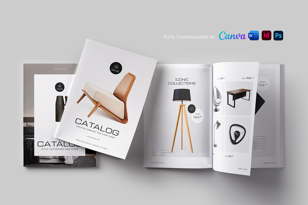 Product Catalog Brochure Template, a Brochure Template by Designsoul14 (Photo 1 of 16)