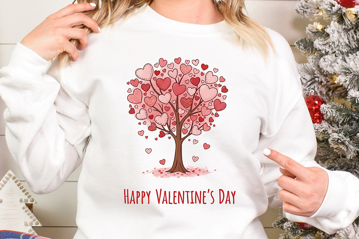 Heart Tree Clipart Bundle, a Graphic by crative8112 (Photo 9 of 11)