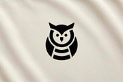 Owl Silhouette Vector Symbol, a Branding & Logo Template by Vectorium Studio (Thumbnail 3 of 4)