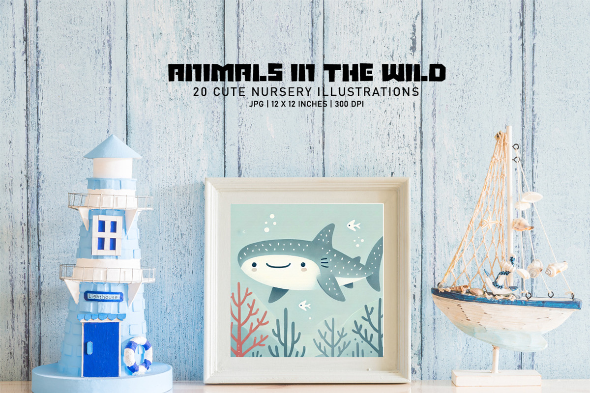 Animals in the Wild, a Decorative Illustration by Digital Art Creations (Photo 6 of 8)