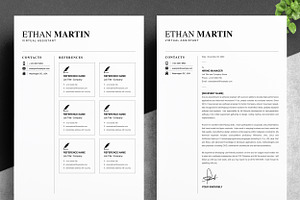 Simple Resume Template Cover Letter