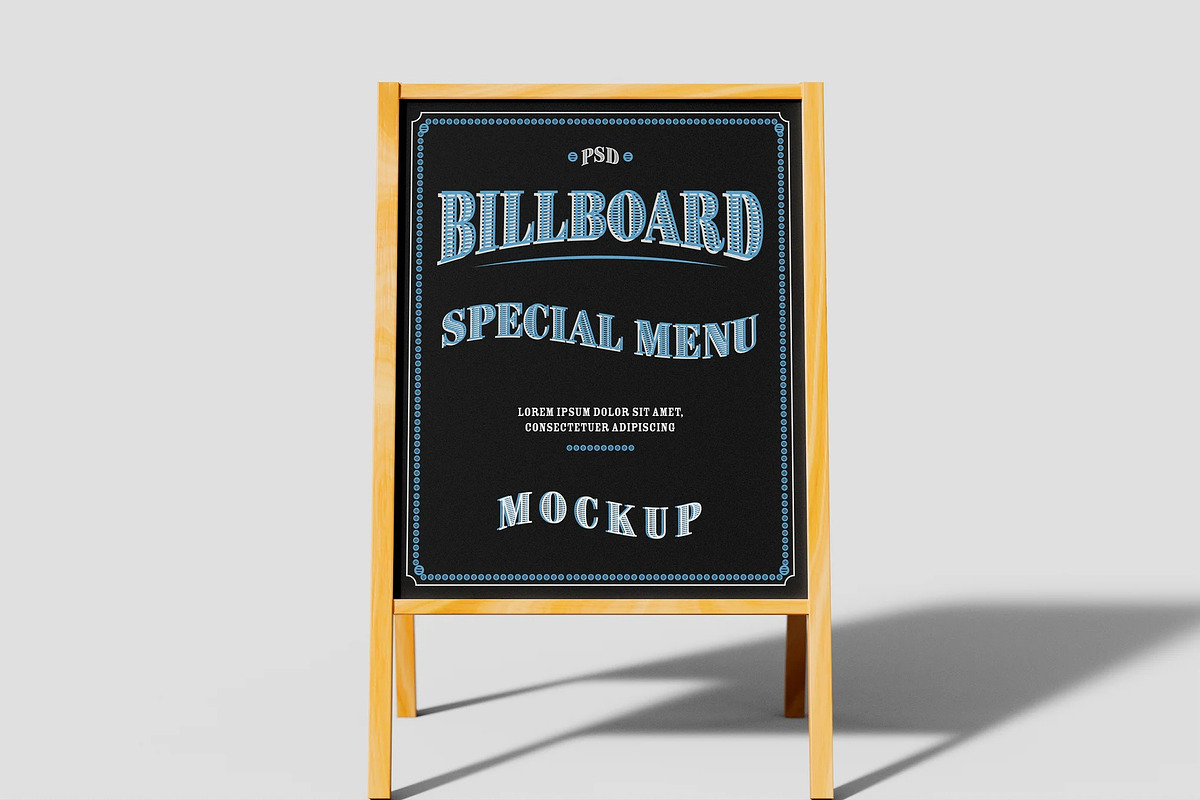 Billboard Mockup, an Advertising Mockup by skybluecreative (Photo 2 of 2)