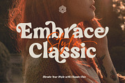 Fine Orange - Retro Bold Typeface, a Serif Font by RagamKata (Thumbnail 6 of 10)