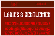 Ladies and Gentlemen font, a Font by weknow (Thumbnail 1 of 5)