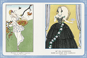 Vintage 1920s Fashion Posters Bundle, a Person Illustration by Golden Vision Studio (Thumbnail 4 of 10)