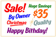 Shop Casual, a Font by Art And Sign Unlimited (Thumbnail 2 of 4)
