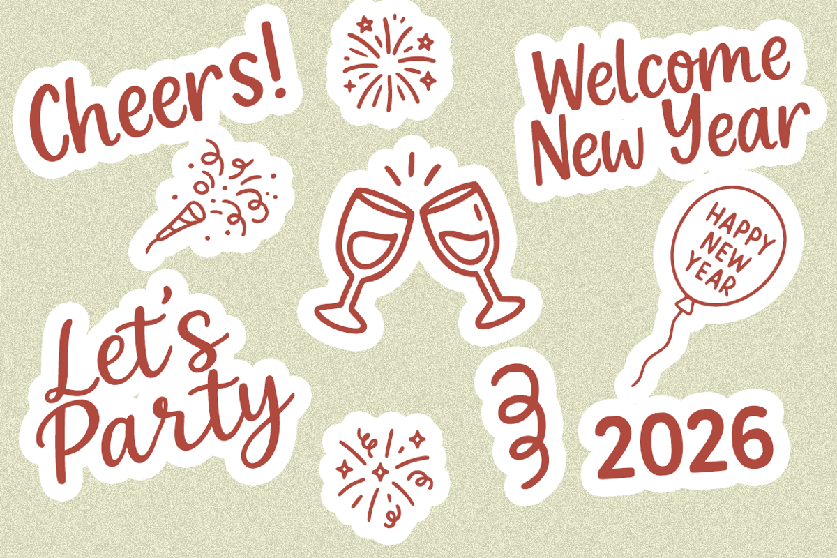 Midnight Sparkle – Festive Font Duo, a Script Font by cocodesign (Photo 2 of 7)