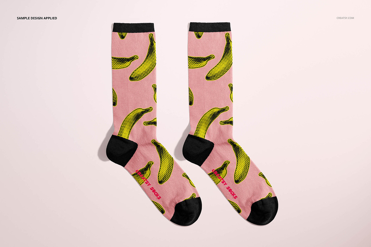 Socks Mockup Set, a Packaging Mockup by Creatsy (Photo 7 of 11)