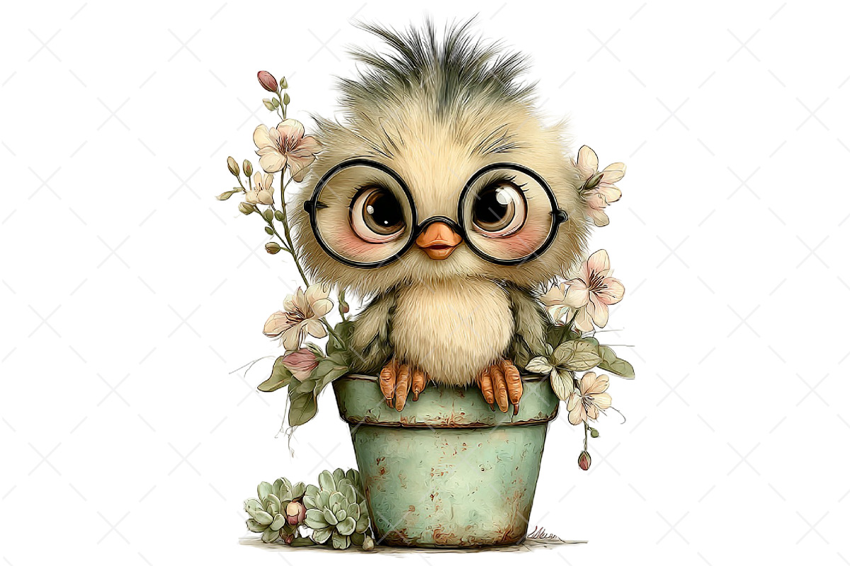 Funny Spring Animals Clipart, an Illustration by Craft Nest (Photo 11 of 12)