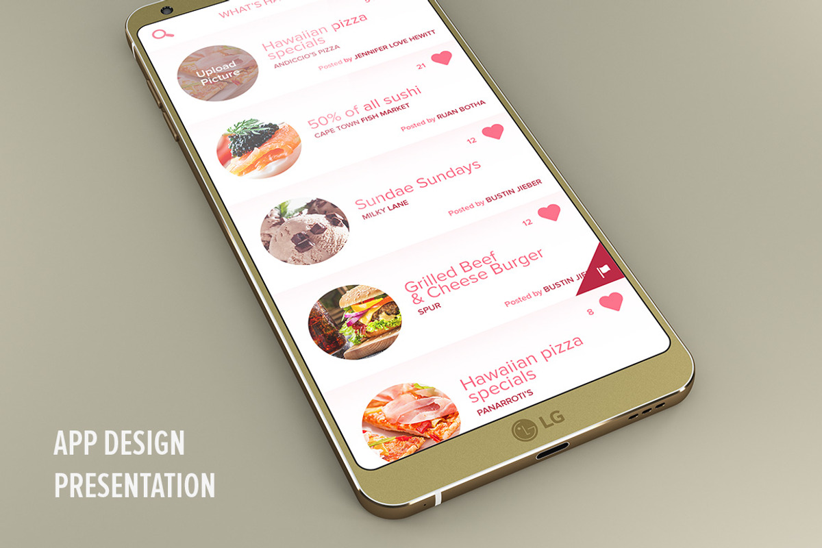 LG G6 SmartPhone Design Mockup, an Android Mockup by illustrated (Photo 2 of 9)