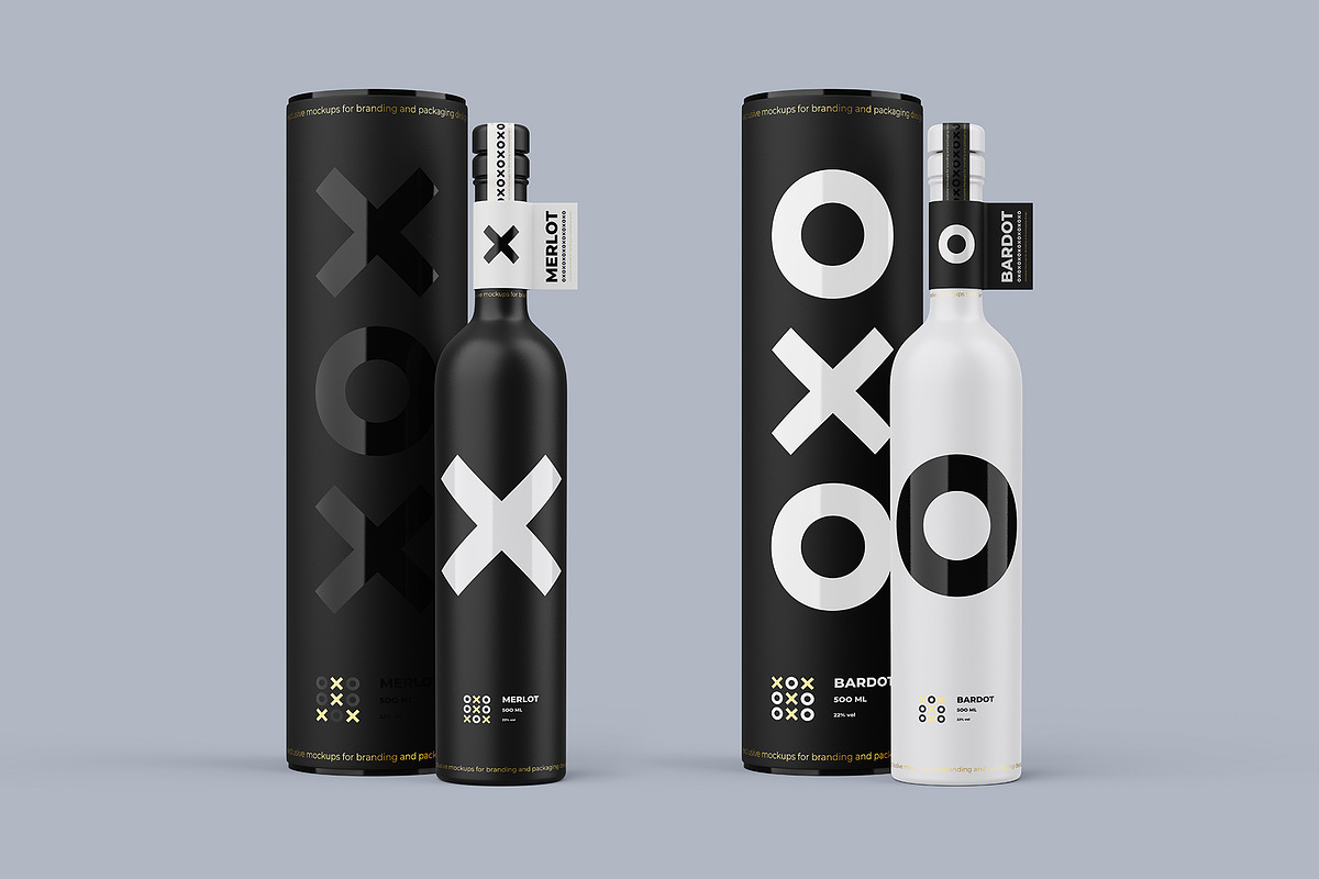 Ceramic Wine Bottle Mockup PRO, a Packaging Mockup by easymock (Photo 16 of 22)