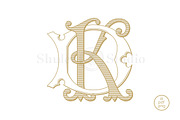 DK Monogram KD Monogram, an Illustration by Shuler Studio (Thumbnail 2 of 6)