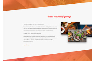 Meat Me - Restaurant Landing Page