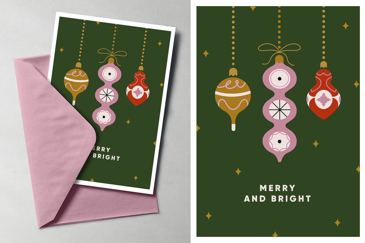 Christmas holidays cards, posters, an Illustration by Good Studio (Photo 4 of 4)