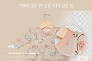 Baby Girl Dress Smart Object Mockups, an Apparel Mockup by Neutral Mockups (Thumbnail 3 of 4)