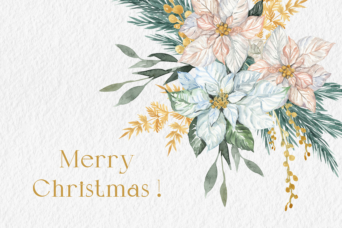 LUXE CHRISTMAS Deep Green & Gold, a Decorative Illustration by Catch the Dream Art (Photo 12 of 13)