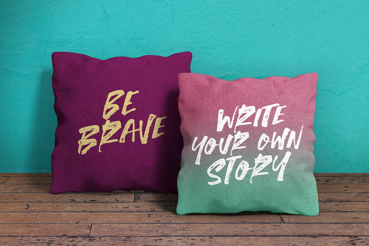 Forever Young Brush Font preview 4