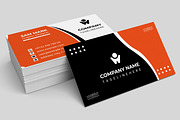 Simple Business Card Layout, a Business Card Template by MightyDesign (Thumbnail 2 of 6)