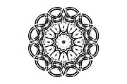 Modern Black and White Mandala Pack, a Decorative Illustration by NJ Himel (Thumbnail 80 of 101)