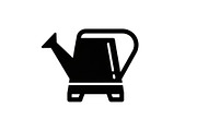 50 Garden Watering Can Silhouette bu, an Illustration by Designer_Momina (Thumbnail 20 of 51)