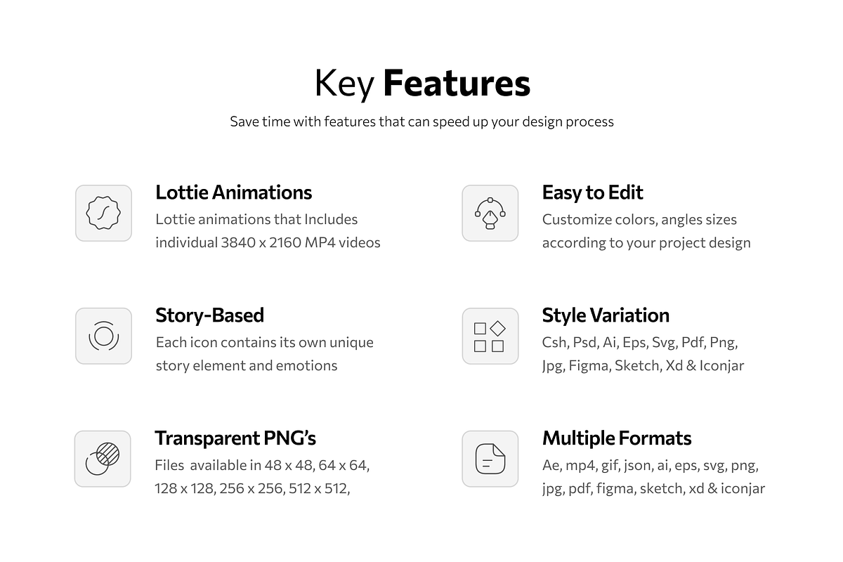 Animated Startup Icon Set