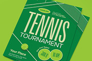Bold Tennis Tournament Flyer, a Flyer Template by graphicook (Thumbnail 2 of 3)