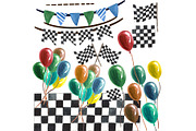 Nursery Watercolor Cars Clipart, a Decorative Illustration by HabitusDesigns (Thumbnail 5 of 11)