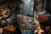 Cozy Autumn Stock Photo Bundle, a Person Photo by Serenefeeling (Thumbnail 15 of 26)