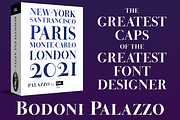 Bodoni Palazzo, a Font by California Type Foundry (Thumbnail 9 of 9)