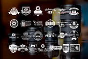 Set of Photography Logo and Badges, a Branding & Logo Template by Lustra Frisk (Thumbnail 3 of 3)
