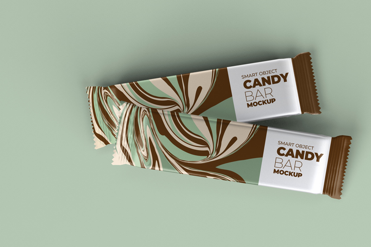 Candy Bar Mockup, a Cups & Container Mockup by Graphicboom (Photo 2 of 4)