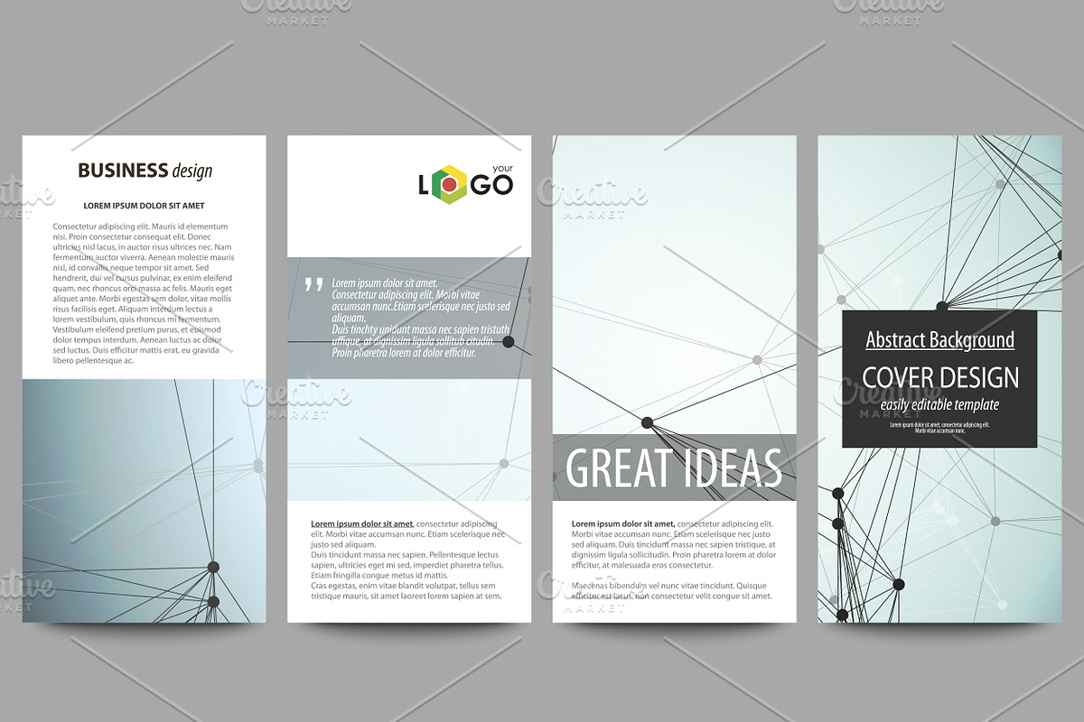 Mega Pack templates, a Brochure Template by VectorShop (Photo 101 of 102)
