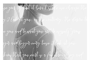 Besotted Modern Calligraphy Script, a Script Font by Inky Jar Design Studio (Thumbnail 7 of 11)