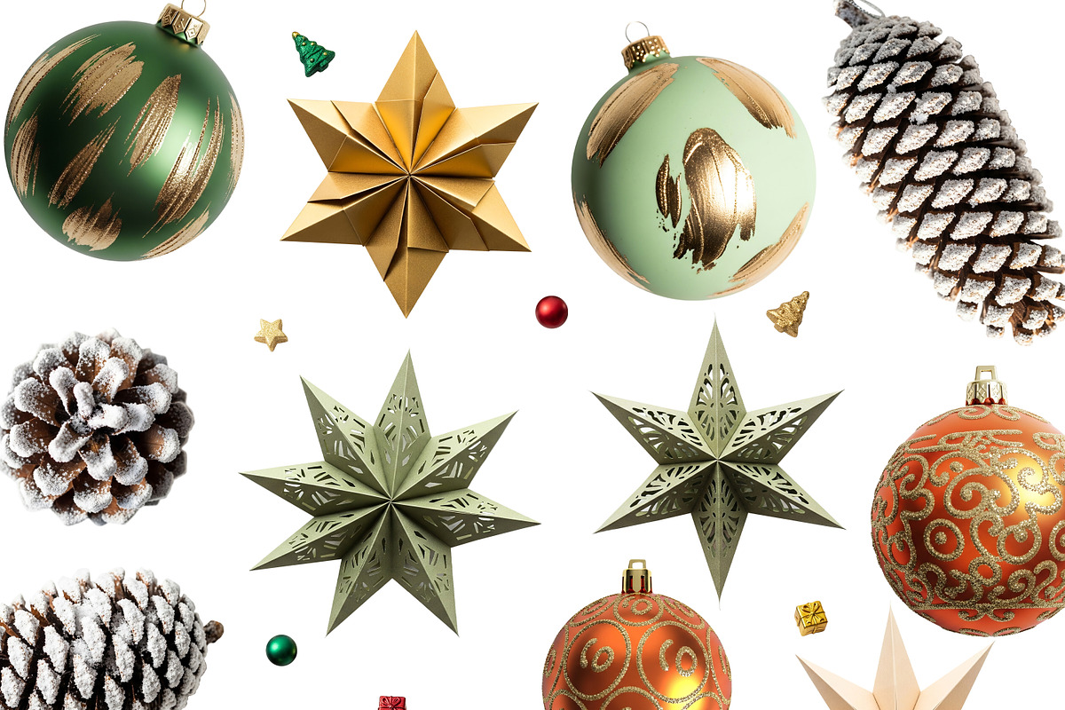 Christmas Starshine Set. 30 PNG+, a Background Graphic by Nadia Murash (Photo 2 of 4)