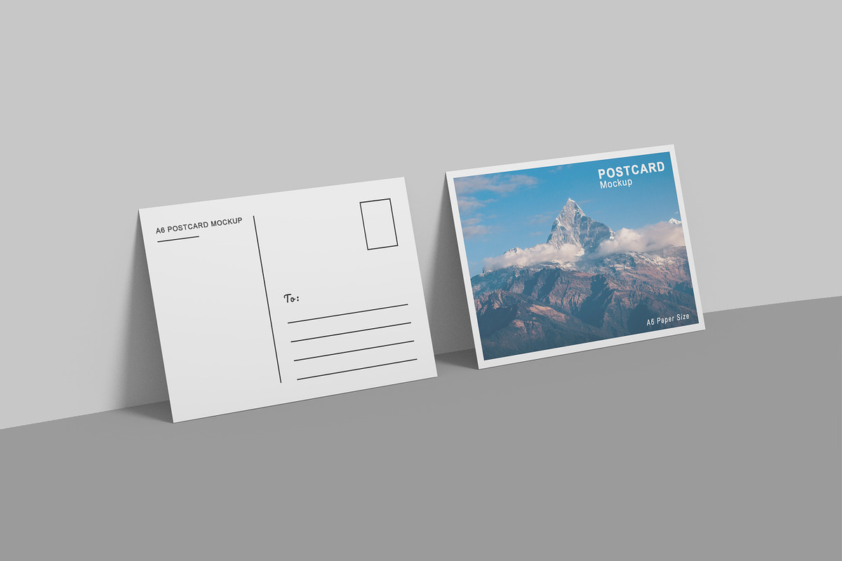 Postcard Mockup, a Print Template by Amigos__46 (Photo 14 of 18)