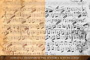 Vintage Sheet Music Textures, a Texture Graphic by Century Library (Thumbnail 4 of 5)