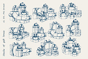 Stacks of Gift Boxes, an Object Graphic by Jeanna Draw (Thumbnail 3 of 11)