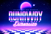 80s Text Effects Complete Bundle, a Layer Style Add-On by Indieground Design Inc. (Thumbnail 18 of 31)