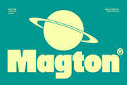 Magton - Bold Display Font, a Sans Serif Font by limitype (Thumbnail 1 of 10)