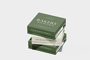Bakery Box Mockup, a Packaging Mockup by Permadi Creative (Thumbnail 2 of 4)
