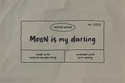 Moon Darling - Natural Handwriting, a Handwritten Font by Myn Type (Thumbnail 1 of 11)