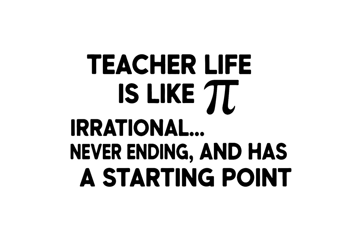 Pi Day Math Quote Bundle, an Education Illustration by Designer_Momina (Photo 12 of 16)