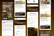 Hega - Health and Fitness Website, a Landing Page Template by SLAB! Design (Thumbnail 5 of 5)