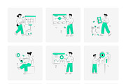 Business Illustrations Bundle, a Finance Illustration by Brickclay (Thumbnail 17 of 19)