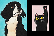 Retro Comics Photo Effect, a Layer Style Add-On by Design Squad (Thumbnail 2 of 7)