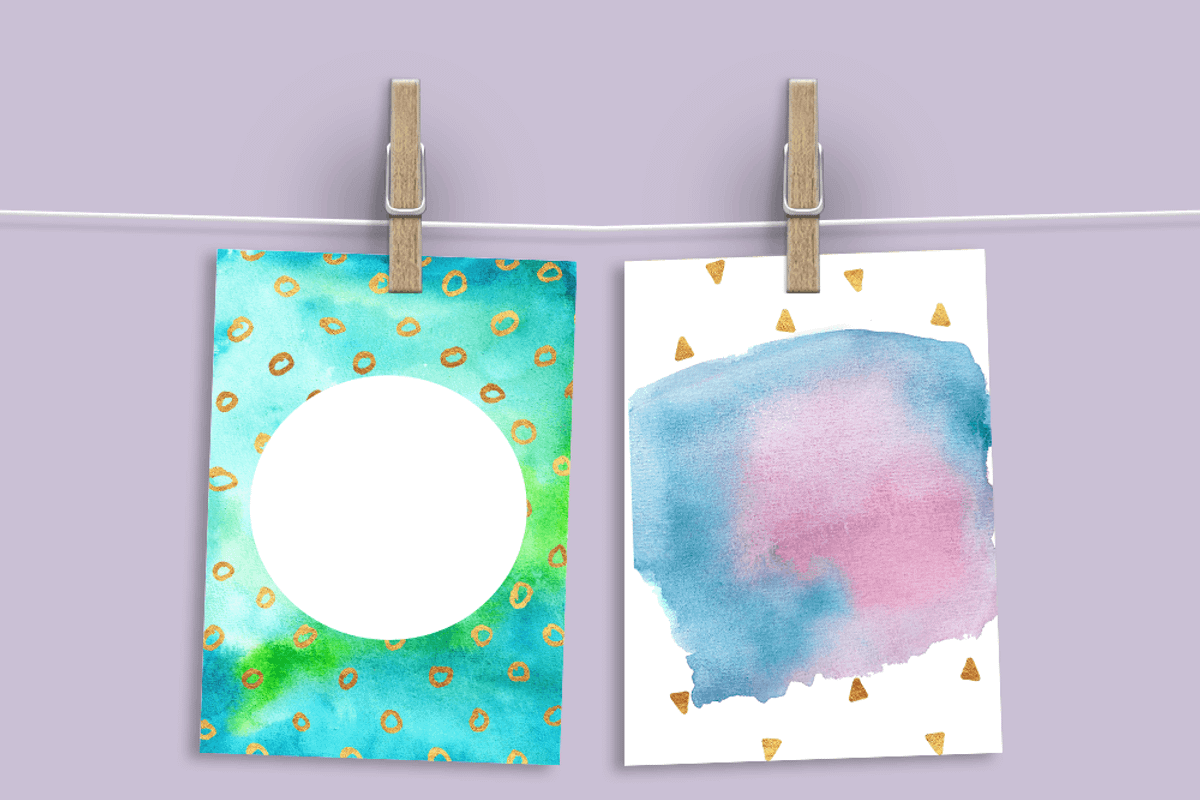 Watercolor Textures - Card Edition, a Texture Graphic by Sinziana Romanescu (Photo 11 of 18)