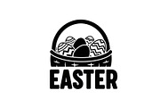 Easter Basket Vector Silhouette Bund, an Illustration by Designs_River (Thumbnail 3 of 51)