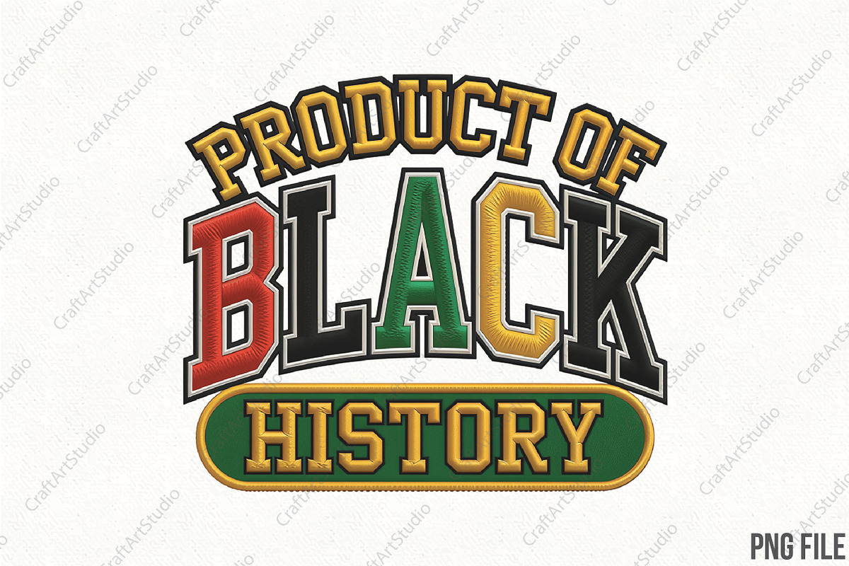 Product of Black History PNG Yarn Fa, an Illustration by CraftArtStudio (Photo 1 of 4)