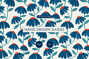 Climbing Daisies Seamless Pattern, a Pattern Graphic by HonestiesPrintS (Thumbnail 1 of 3)